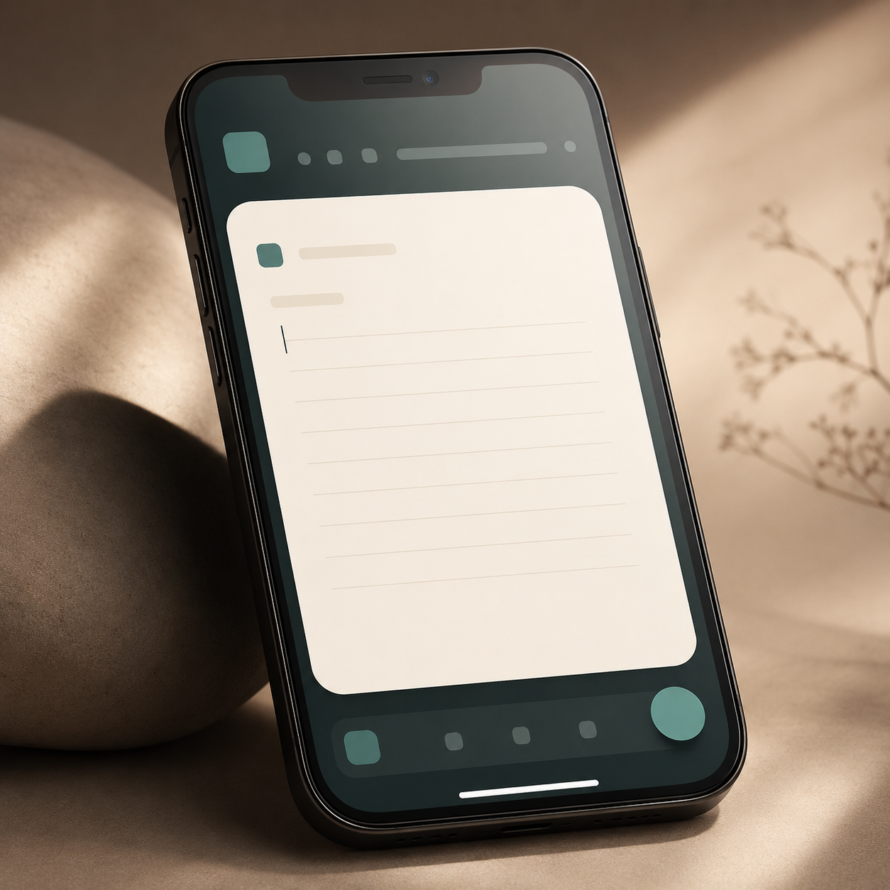 Quick Memo for quiet capture moments